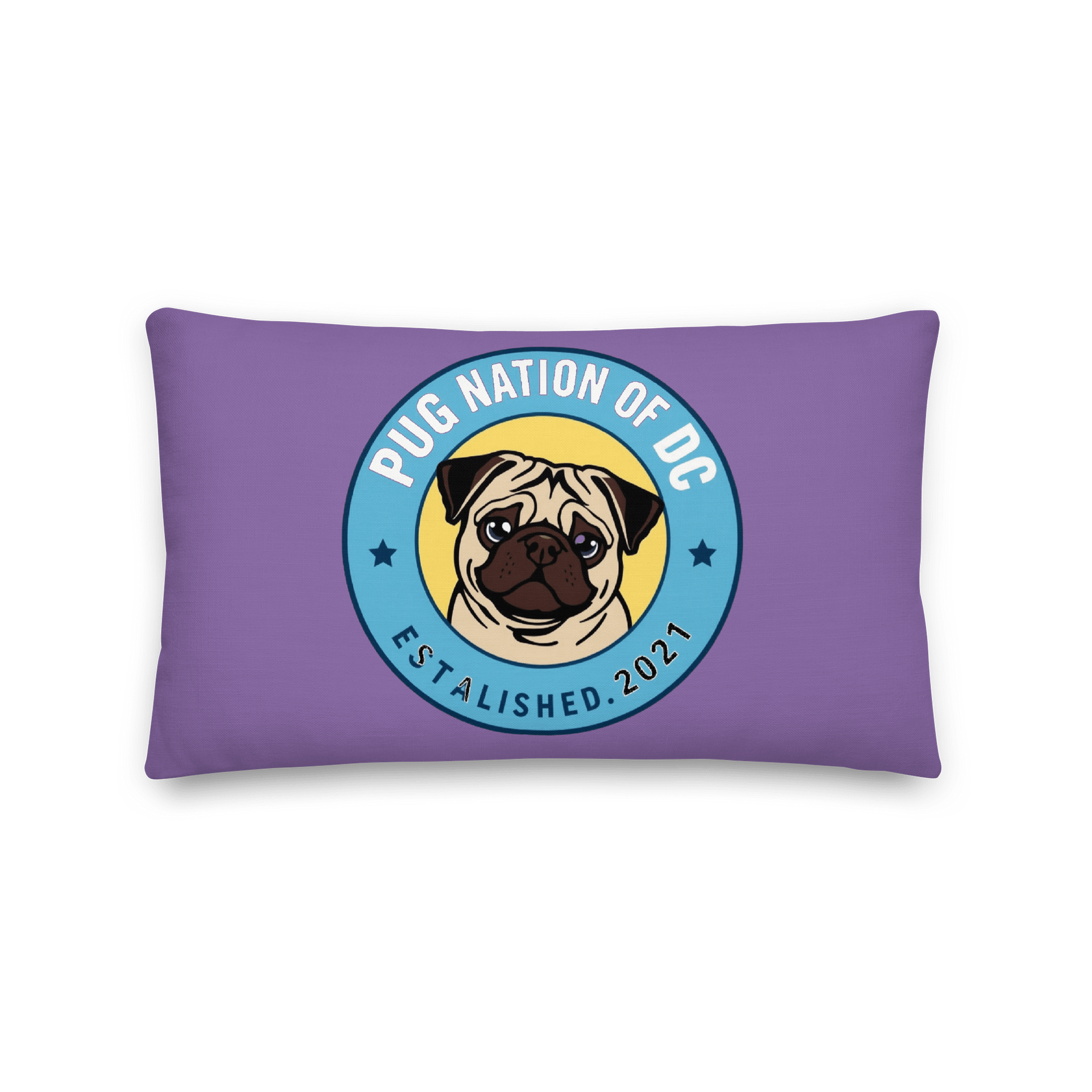 Pug Nation of DC Premium Pillow product image (2)