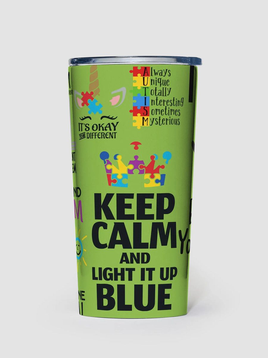 Empower Autism Awareness Tumbler product image (1)
