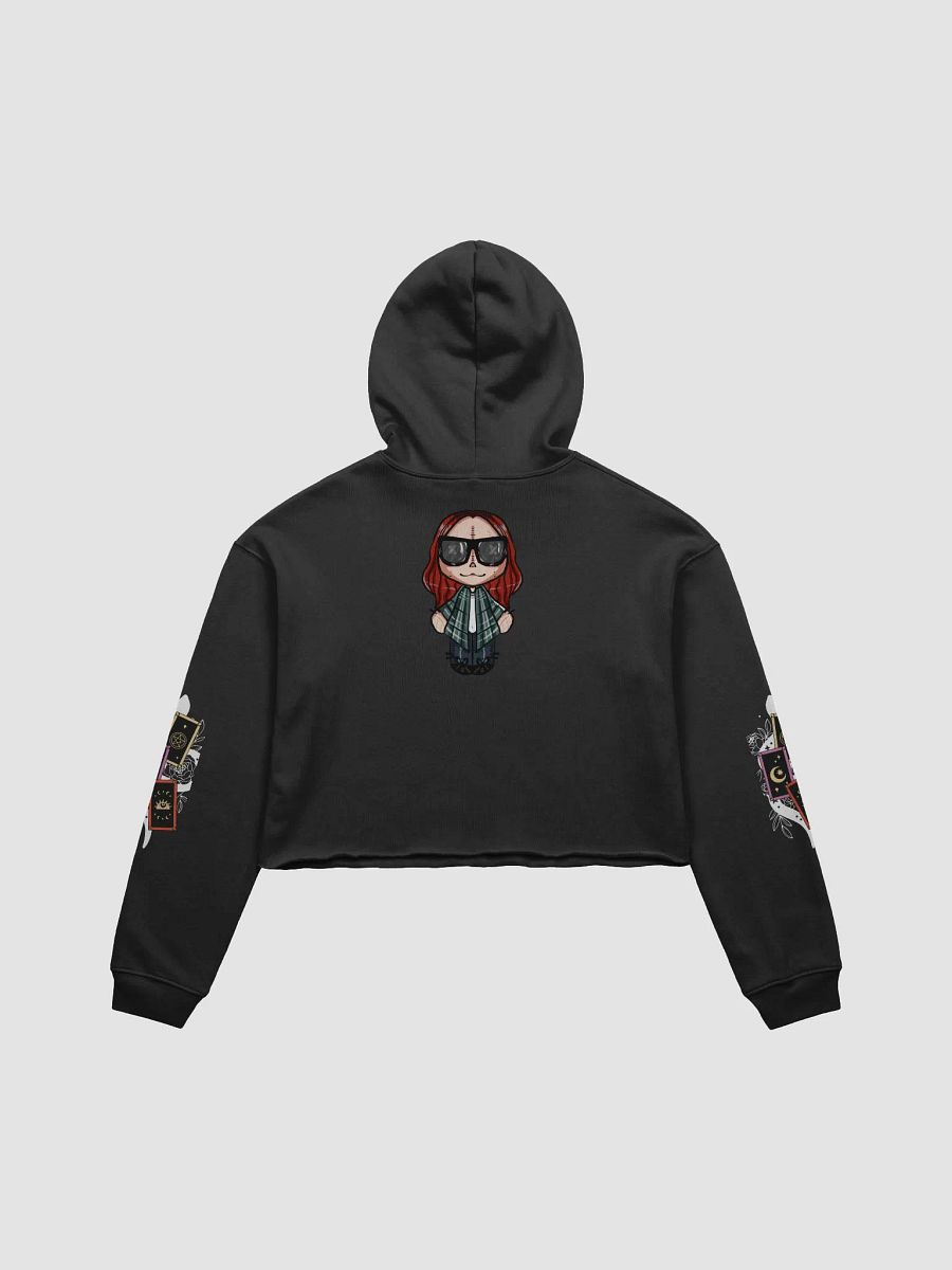 Panda Doll Crop Hoodie - Front Design product image (2)