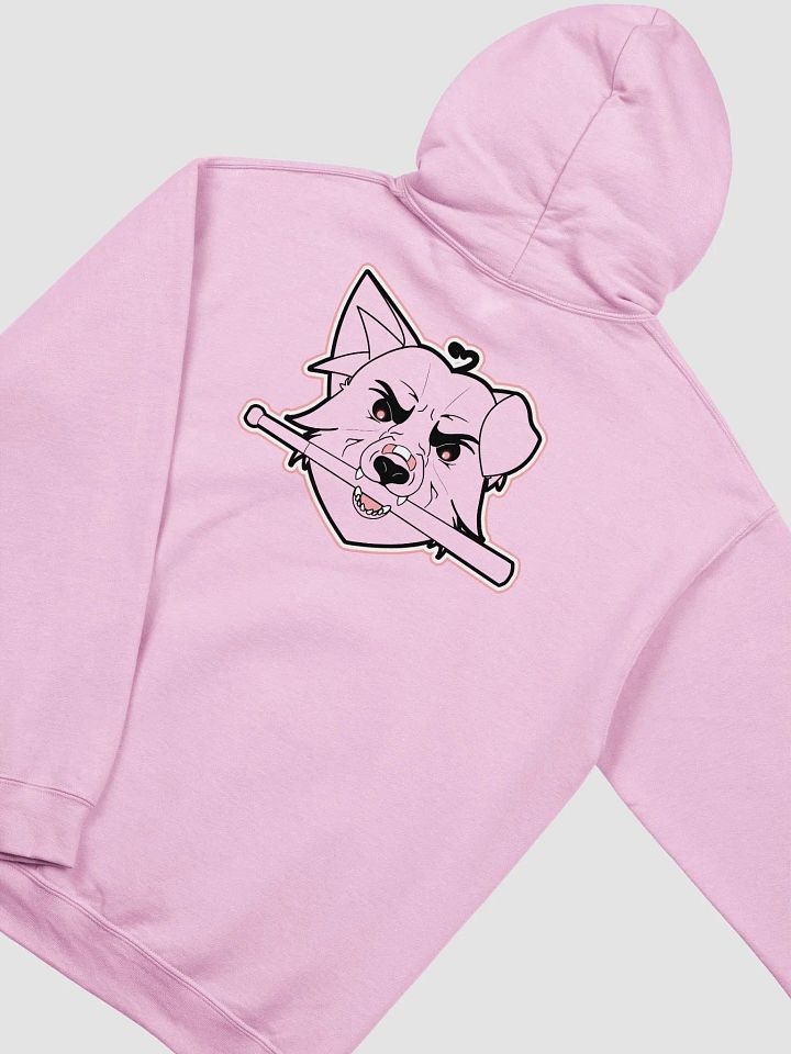 Angy Corgi Hoodie (transparent, back only) product image (1)