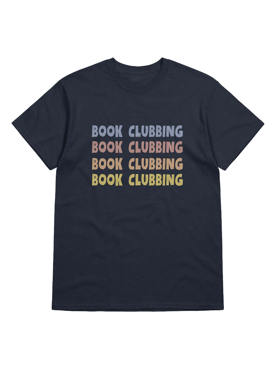 Book Clubbing Bookish Humour T-Shirt product image (1)