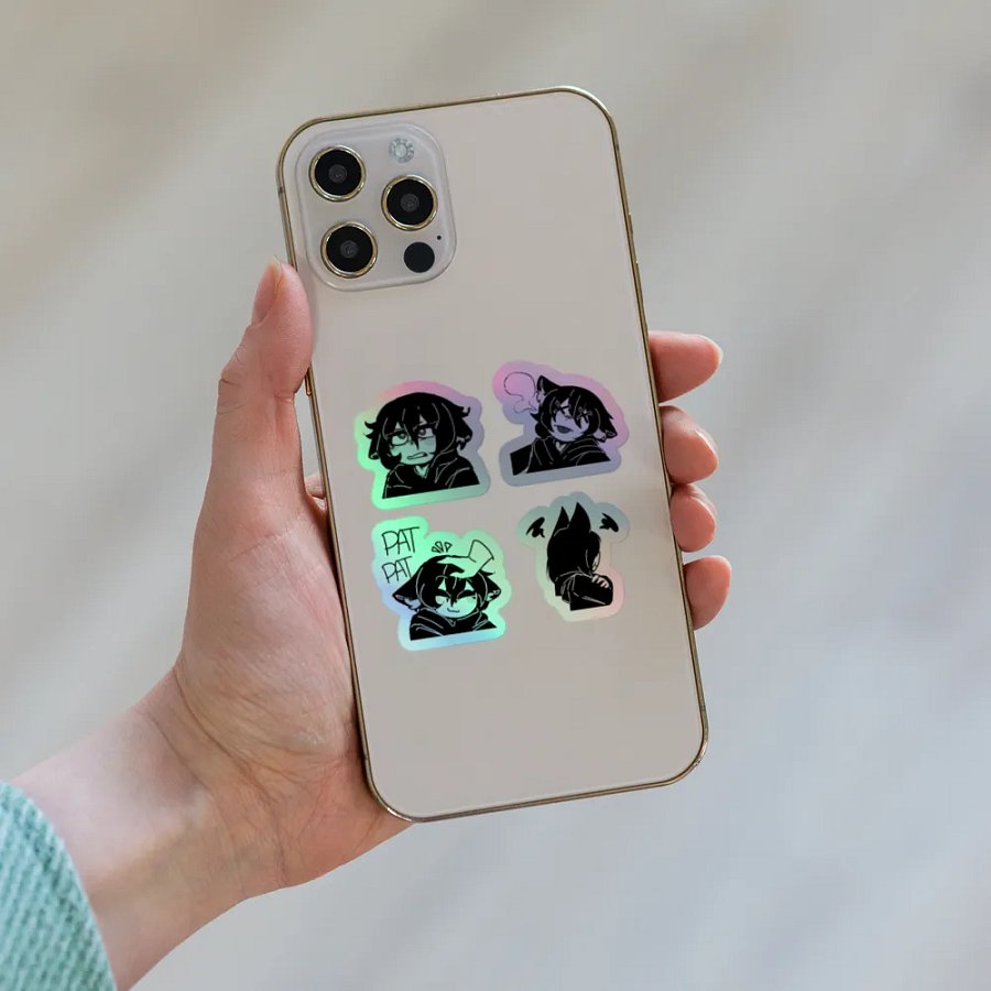 MØRI HOLOGRAPHIC EMOTE STICKER PACK 2 product image (8)