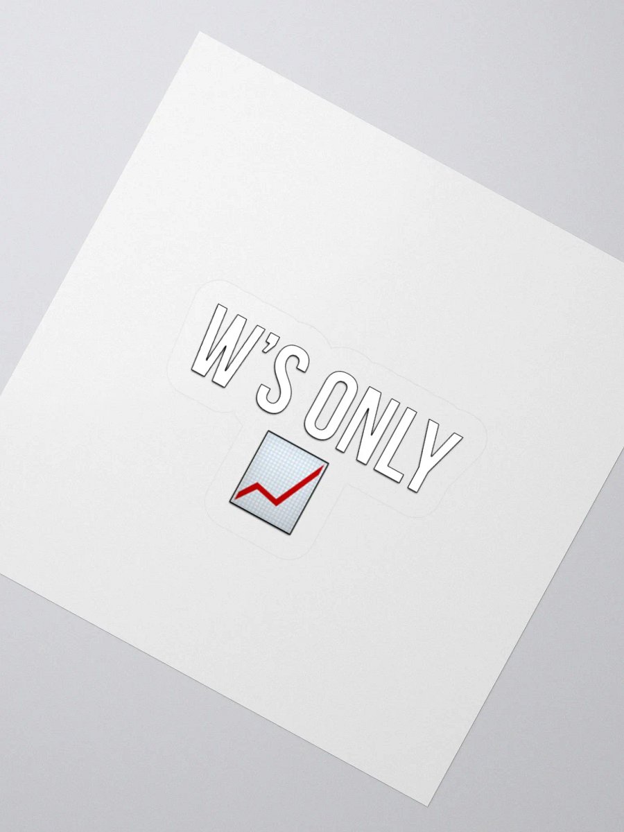 W's Only Stickers product image (2)