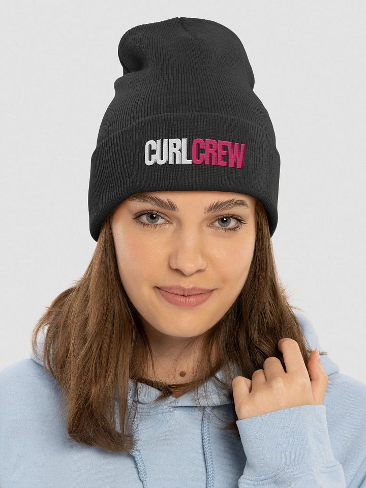 Curl Crew Beanie DARK product image (1)