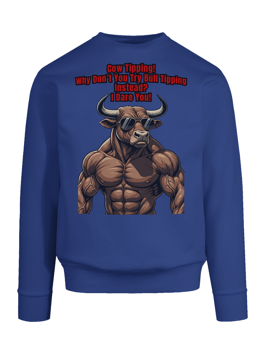 Bull Tipping Premium Sweatshirt product image (91)