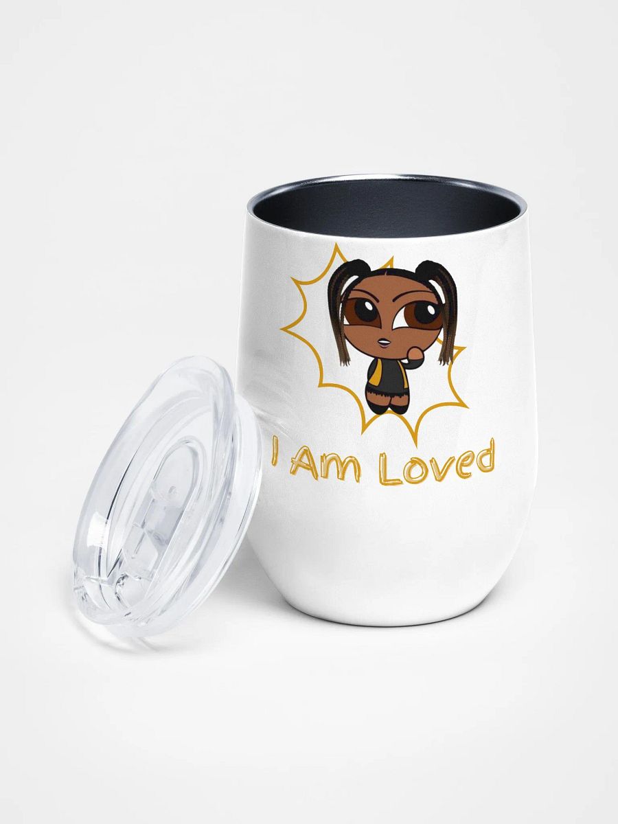 I Am Loved Wine Tumbler product image (1)