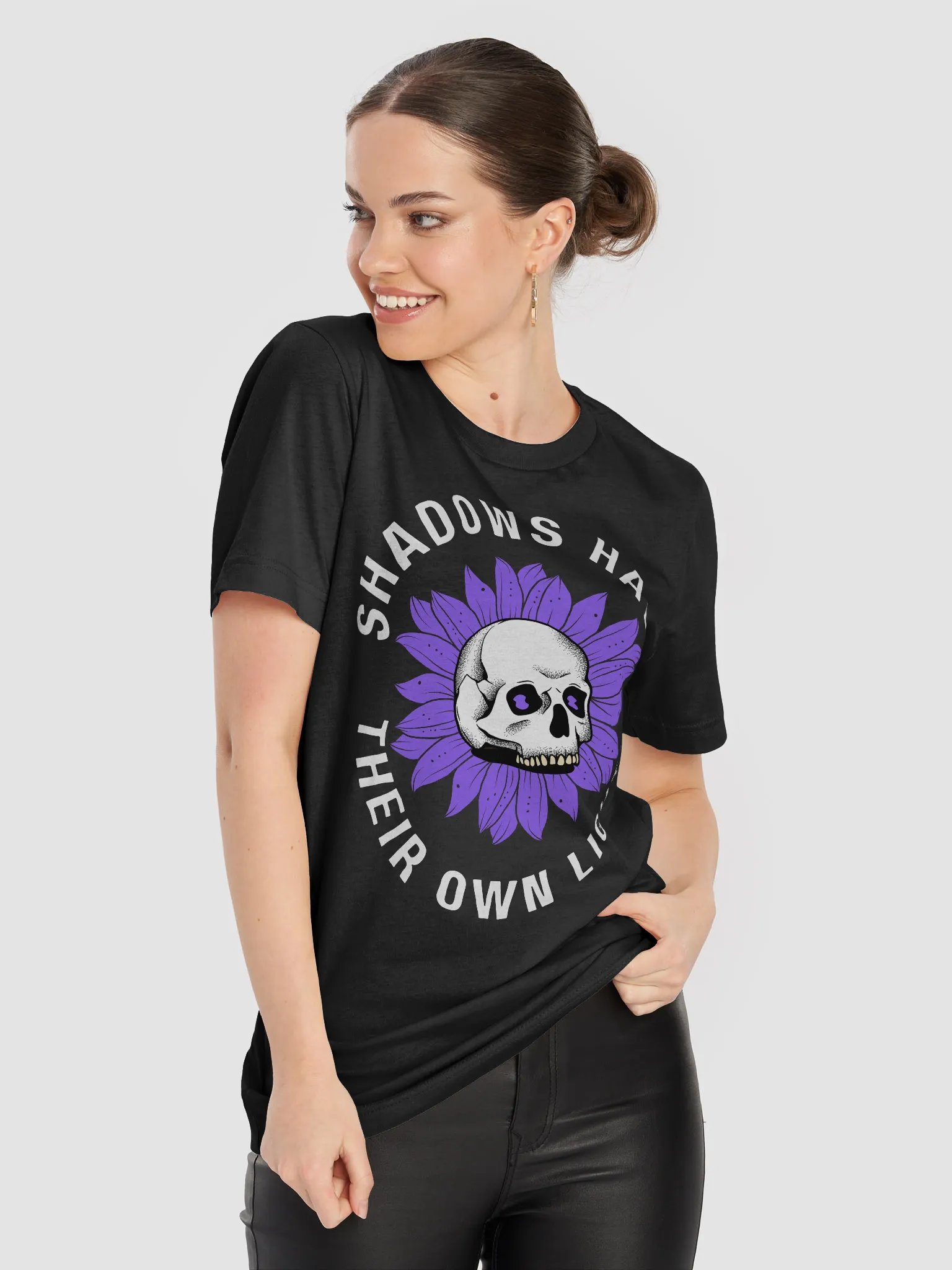 Shadow Skull Graphic Tee product image (8)