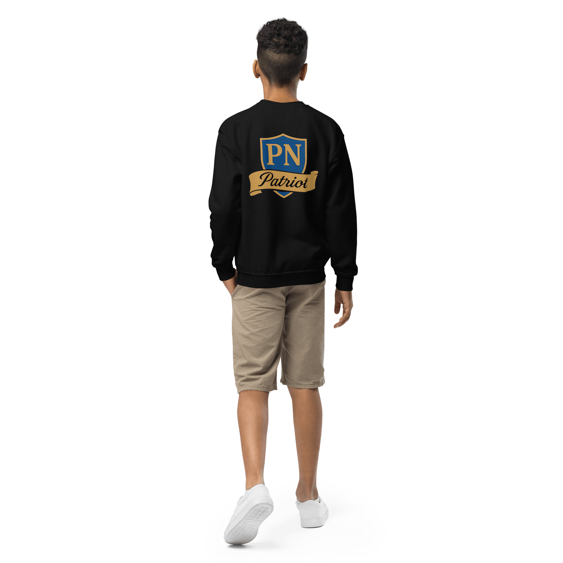 Crowned Patriot Youth Sweatshirt product image (1)