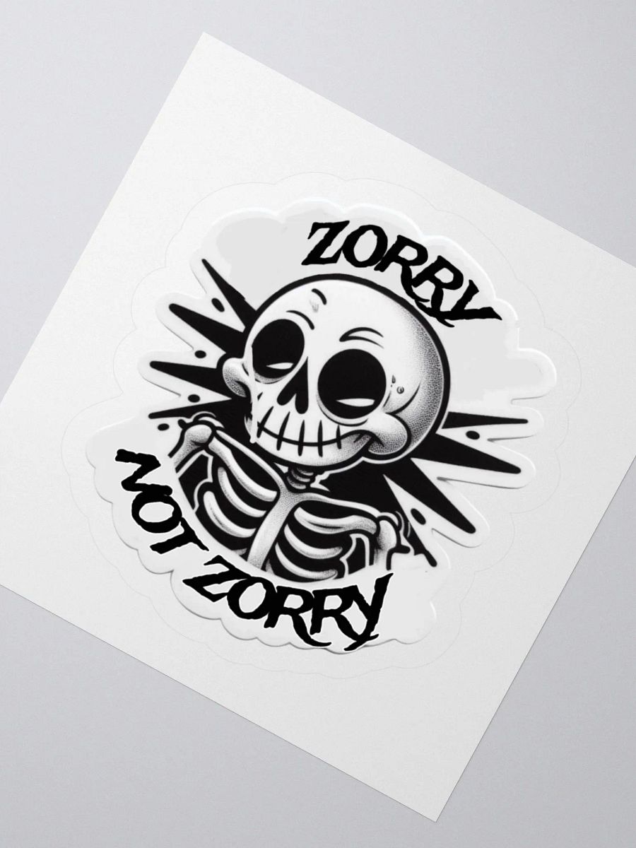 Zticker Zorry not zorry! product image (2)