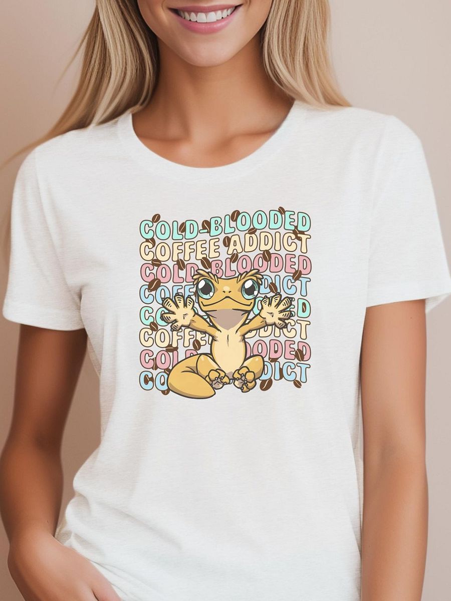 Gecko Grind Women's Coffee T- Shirt product image (4)