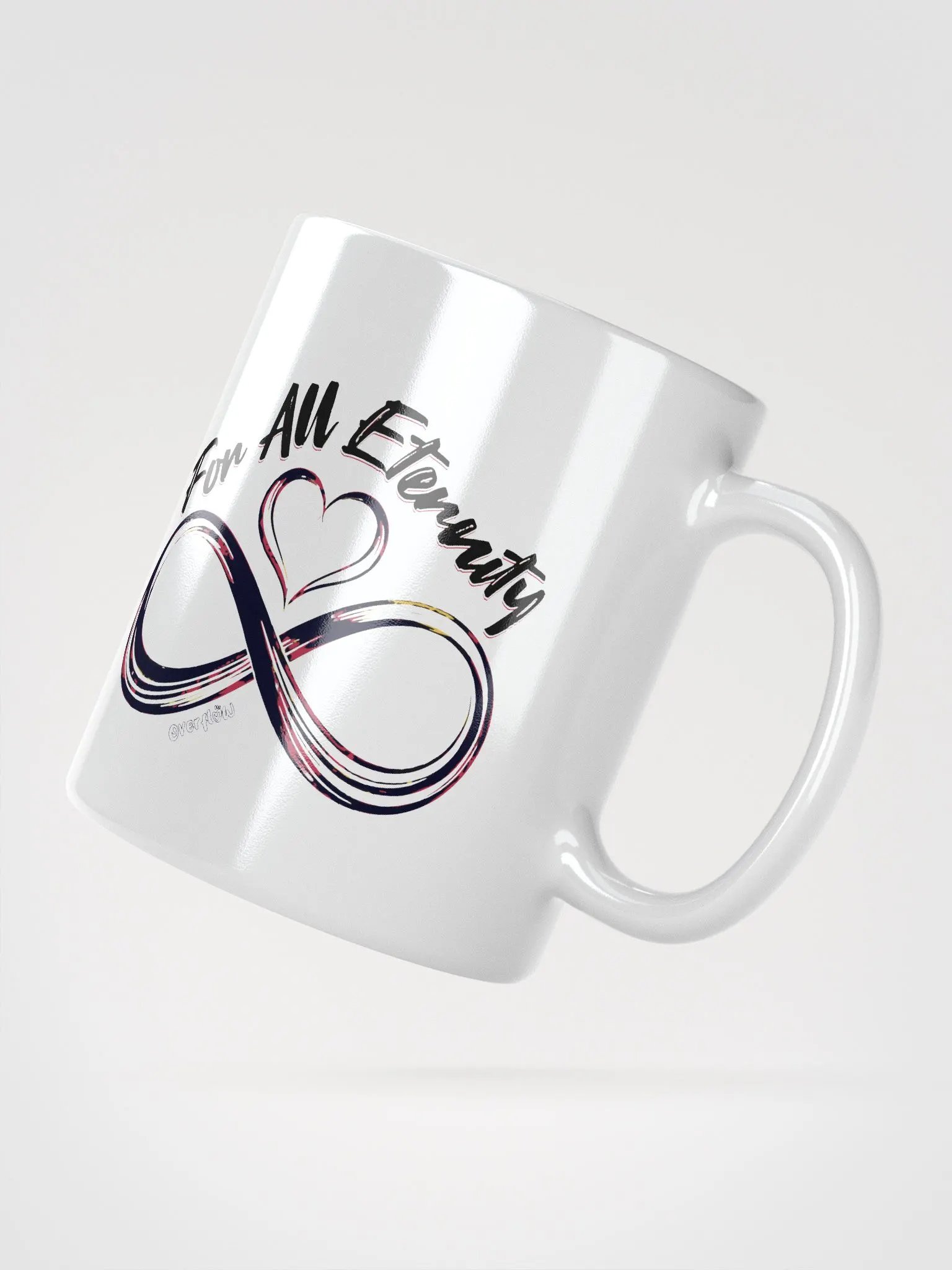 Eternal Love Infinity Mug, Romantic Coffee Gift, Infinity Love Mug, Couple Mug Gift, Valentine’s Day Mug, Gift For Her, Gift For Him, Anniversary Mug Gift product image (7)