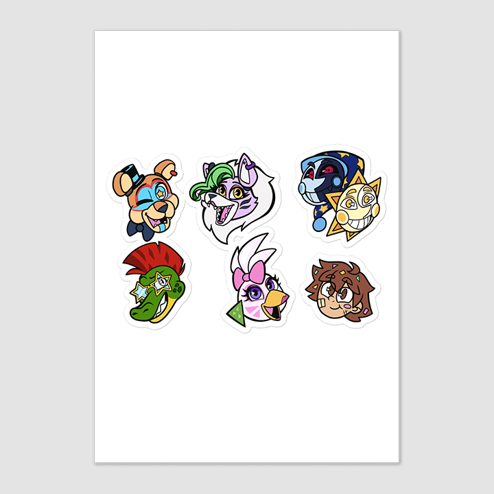 Glamrock Gang Stickers product image (1)