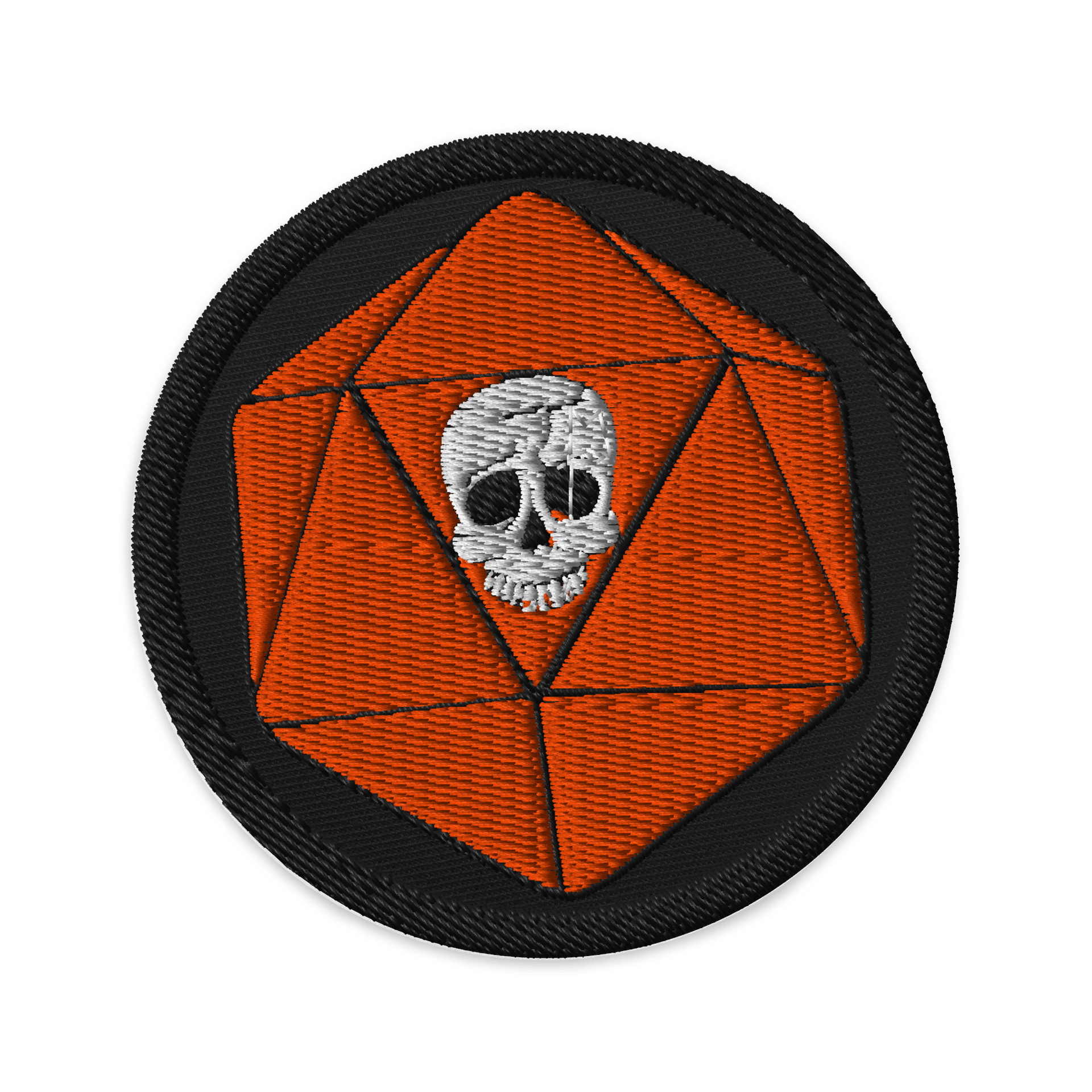 Skull Dice – Embroidered Patch product image (1)