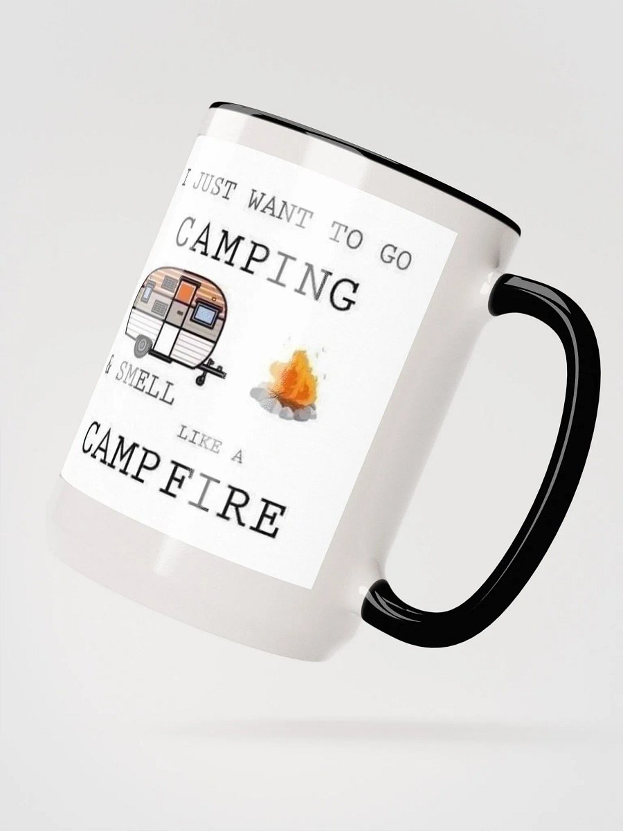 Coffee Mug "I just want go camping" product image (1)