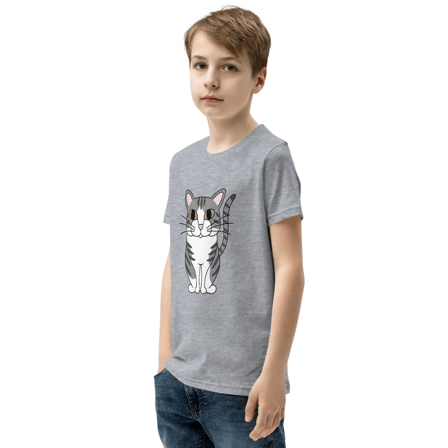 Tabby Cat Youth T-Shirt product image (50)