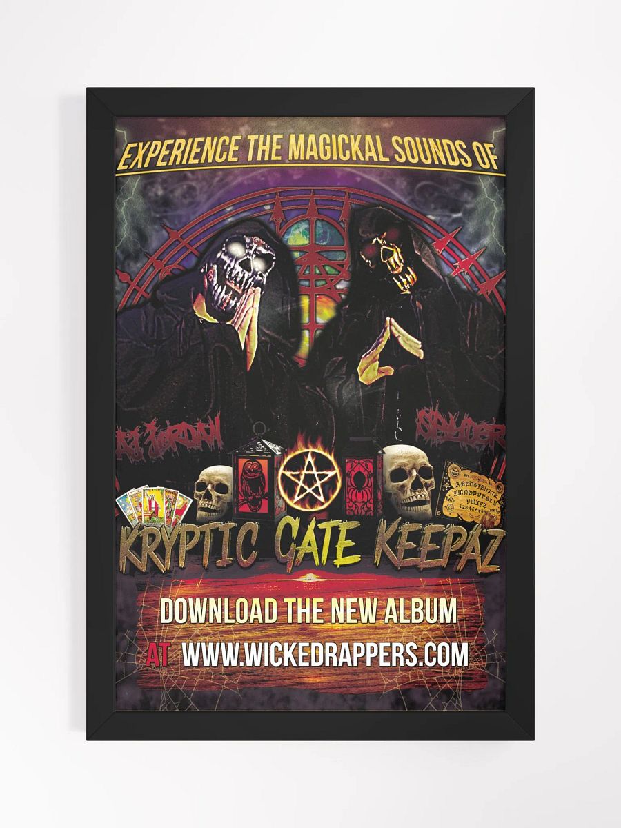 Kryptic Gate Keepaz Magickally Enchanted Large Framed Poster product image (2)