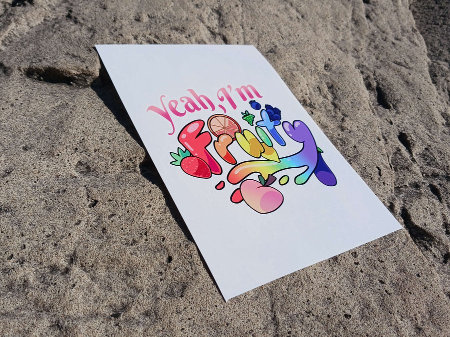 Yeah, I'm Fruity~ STICKER! product image (4)