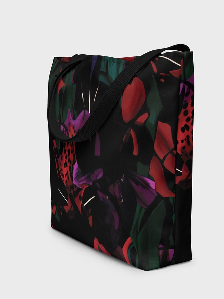 Large Tote Bag "Blosoom At Midnight" product image (2)
