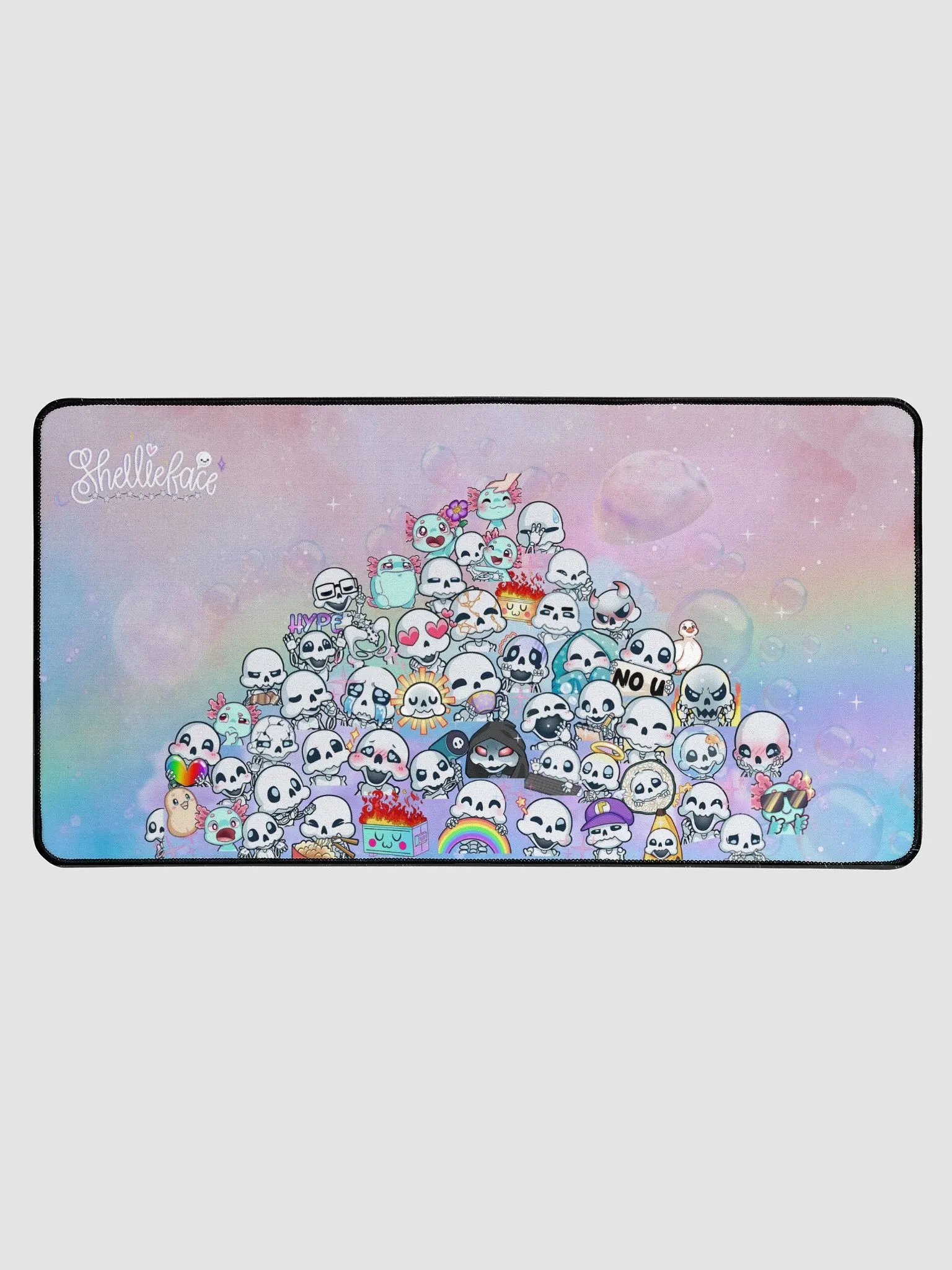 Emote Splash Desk Mat product image (1)