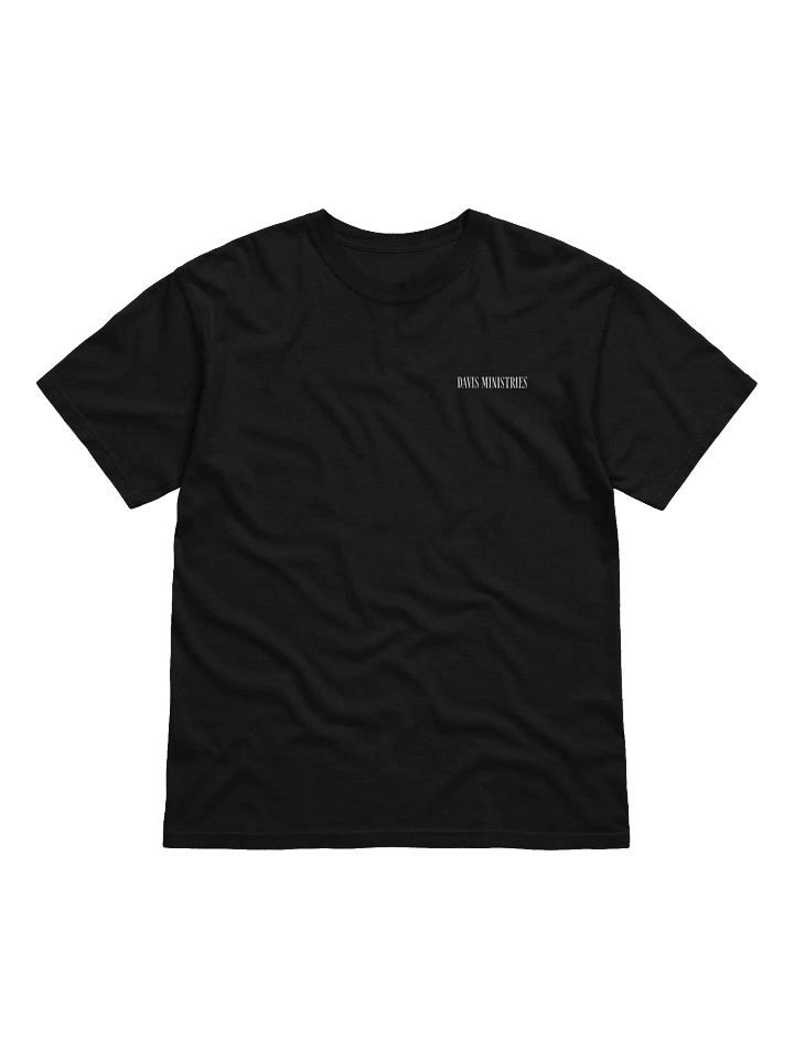 Be Strong and Courageous | T-shirt (White Text) product image (2)