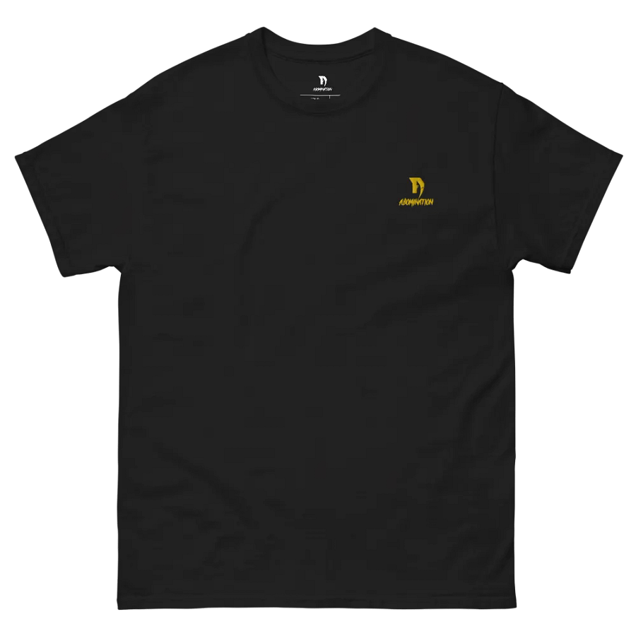 Golden Abomination Letter A Tee product image (31)