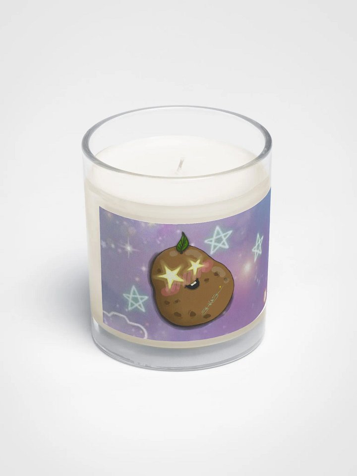 StarTato Soy Wax Candle In A Clear Glass Jar product image (2)