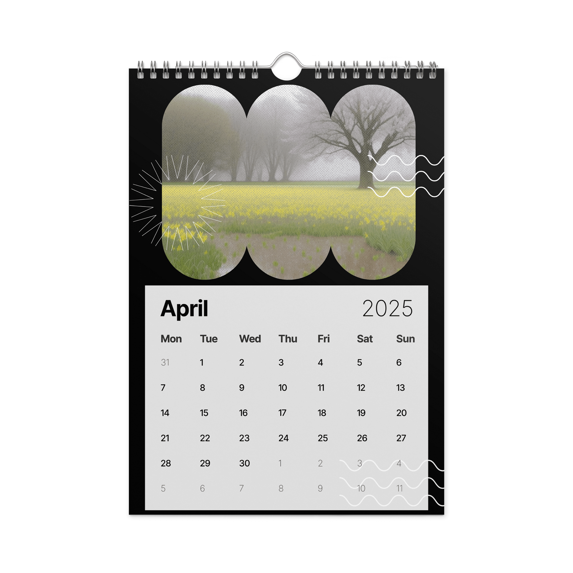 SEASONAL NATURE WALL CALENDAR 2026 product image (1)