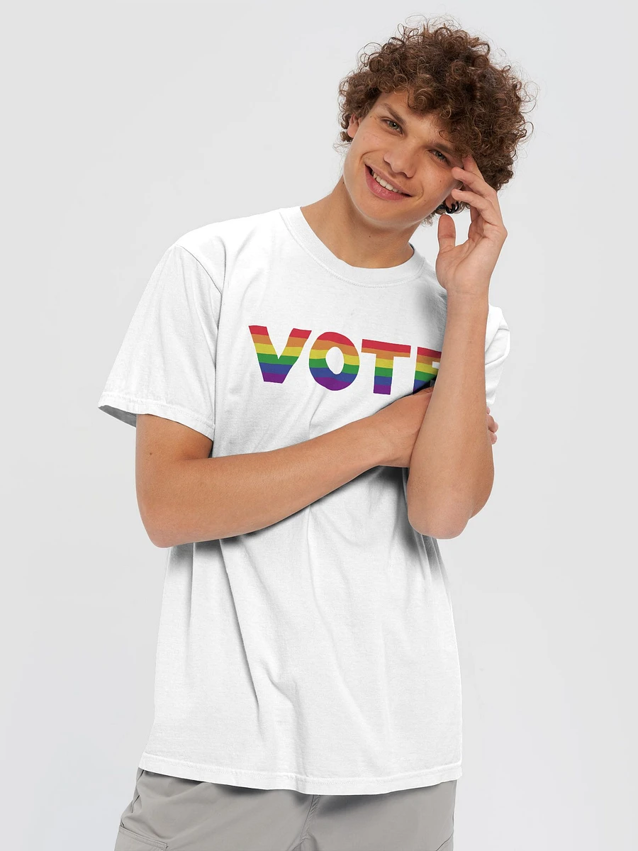 VOTE (Rainbow Pride Flag) - T-Shirt product image (6)