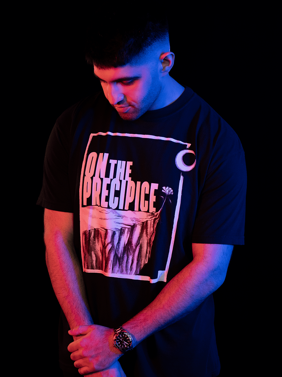 On The Precipice Black T-Shirt product image (3)