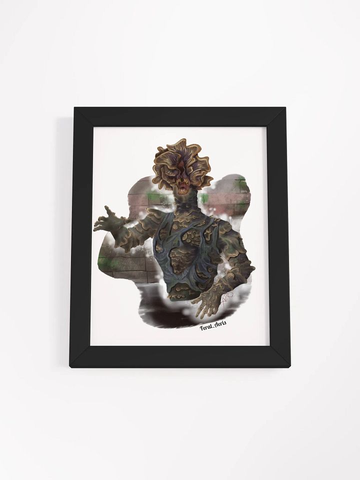 Cordyceps on White Framed Print product image (1)