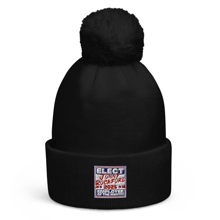 Jonny Rockford EOTM 2025 Pom Beanie product image (1)