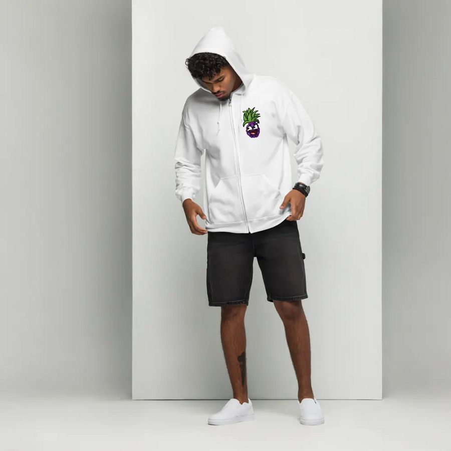 Pineapple Zipped Hoodie product image (15)