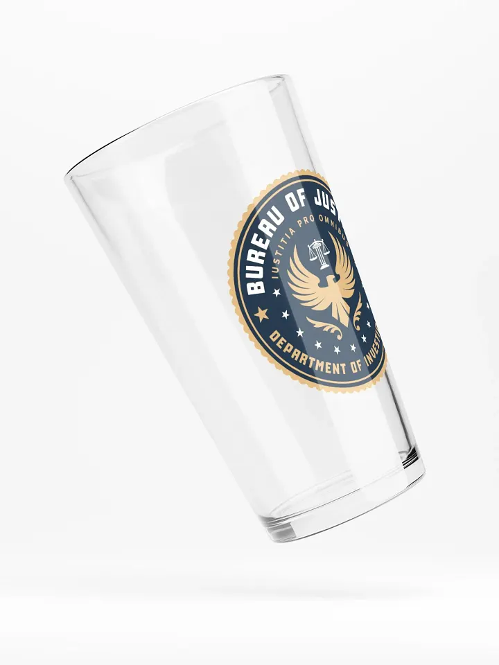 Bureau of Justice - Pint Glass product image (2)