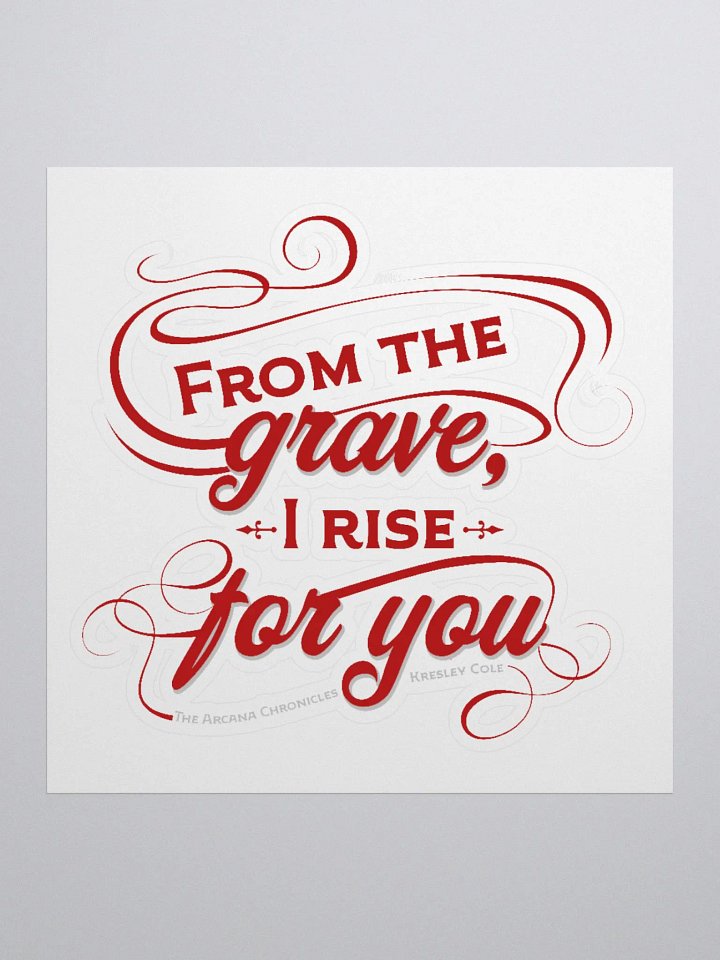 From the Grave Sticker product image (1)