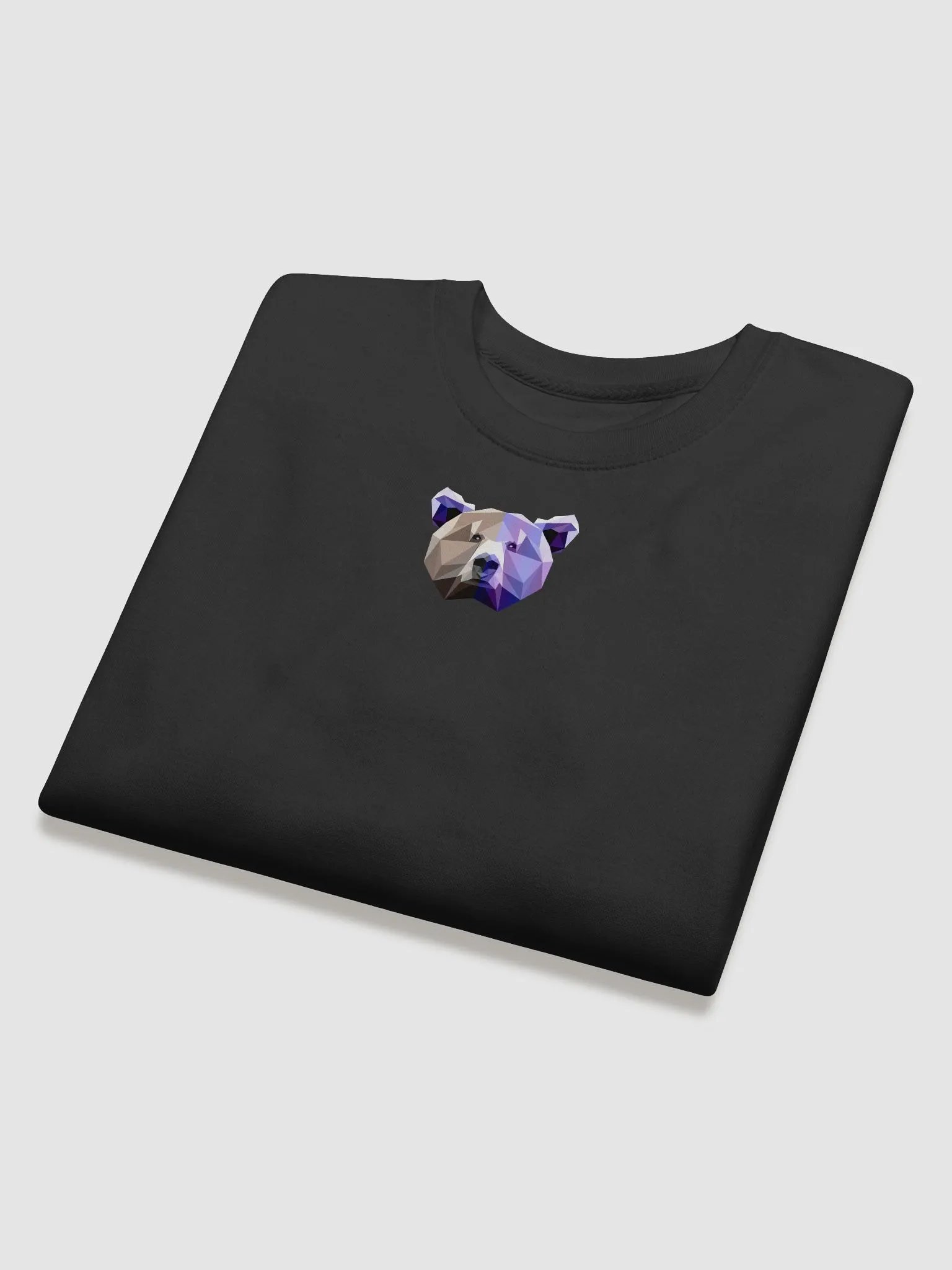 Geometric Bear Face Premium Sweatshirt product image (4)