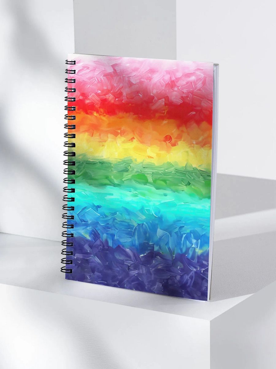 Retro Pride - 1978 Color Wash Design Spiral Notebook product image (4)