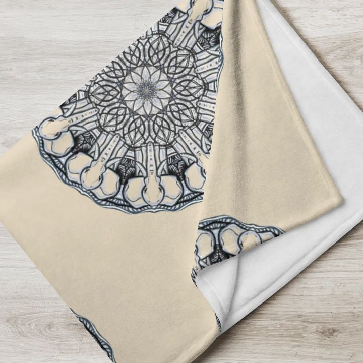 Mystic Mandala Throw Blanket product image (2)