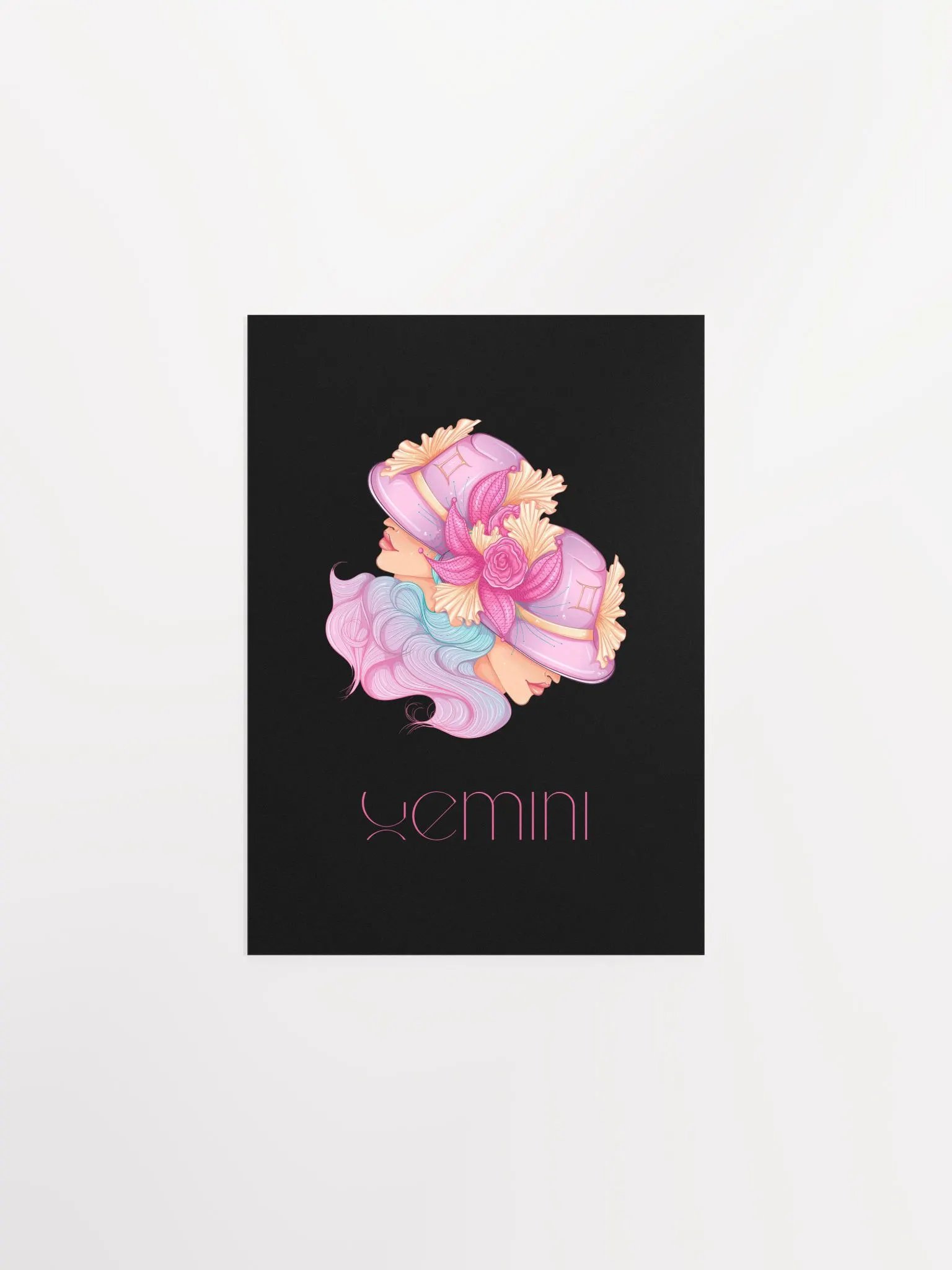 Gemini Dual Nature Matte Poster product image (8)