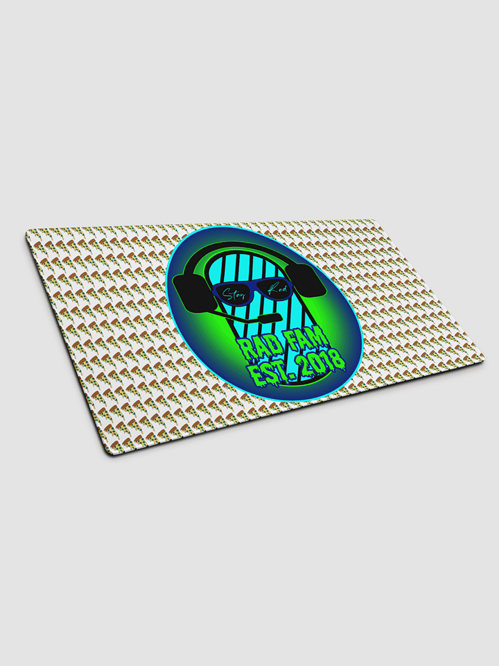 Rad Fam Gaming Mousepad (White) product image (2)