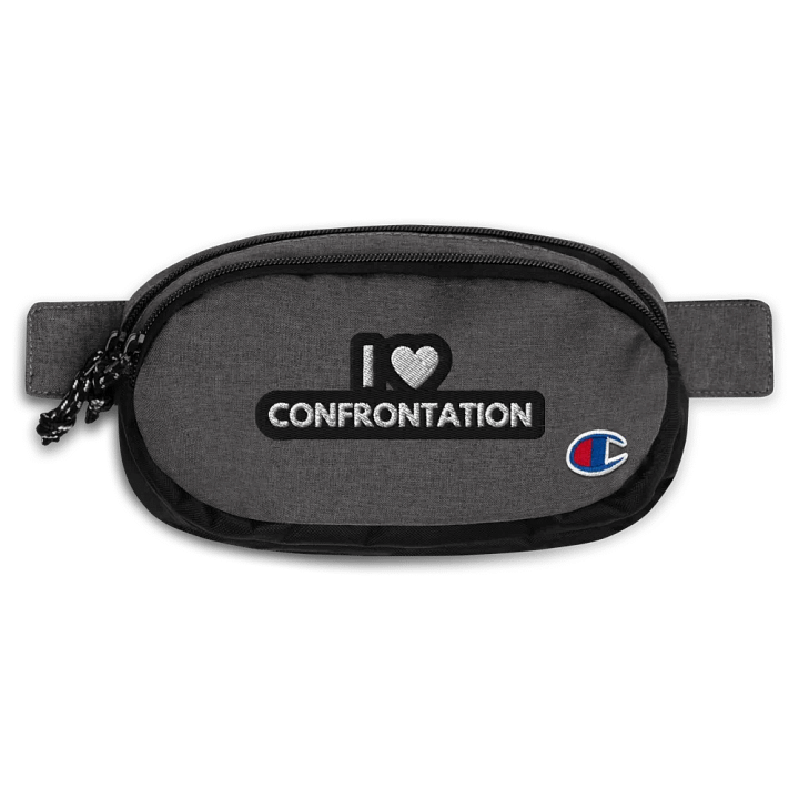 I <3 Confrontation (B&W 2) champion fanny pack product image (1)