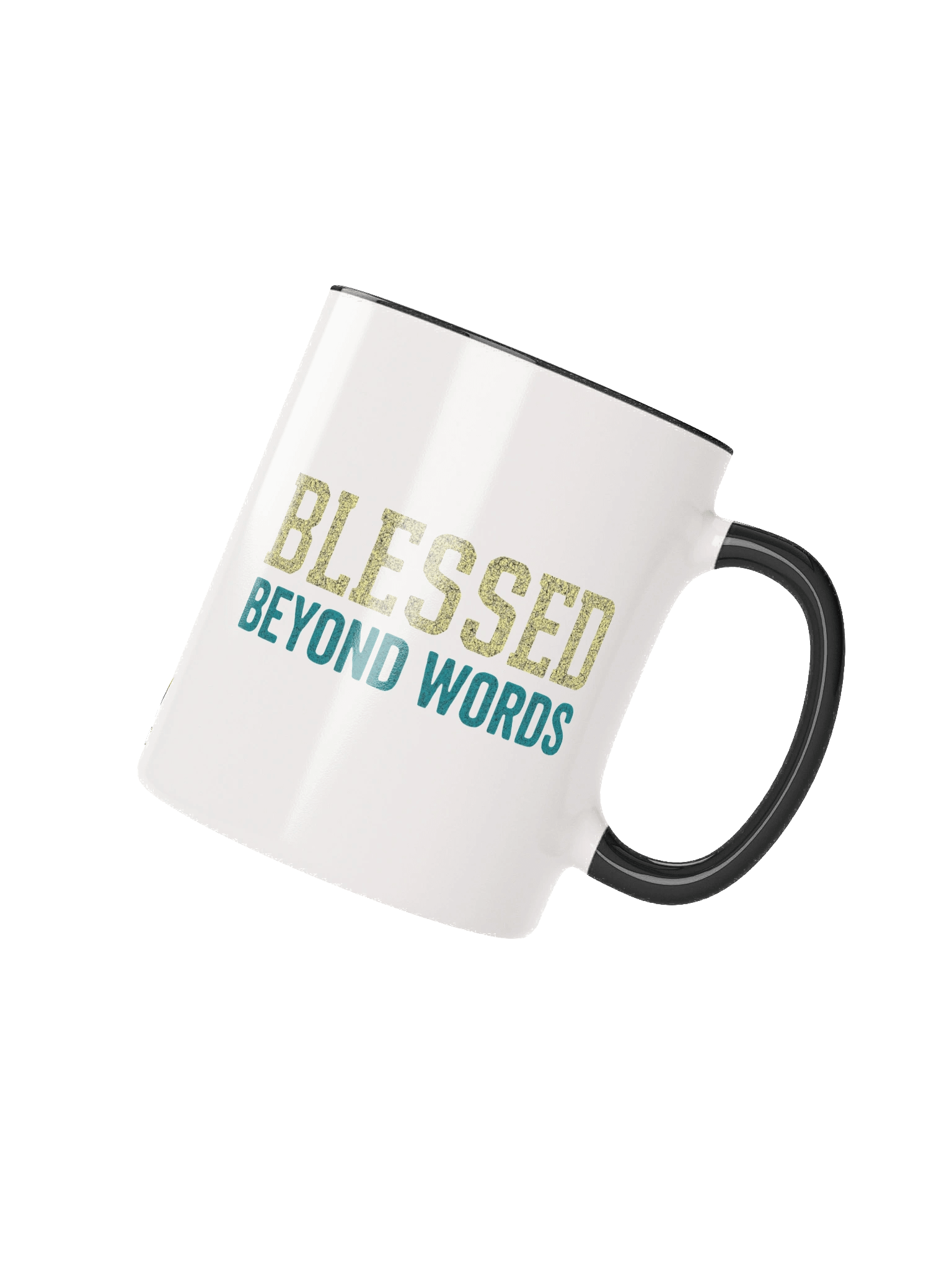 Blessed Beyond Words Ceramic Coffee Mug – Faith-Based Gift for Inspiration & Positivity product image (9)