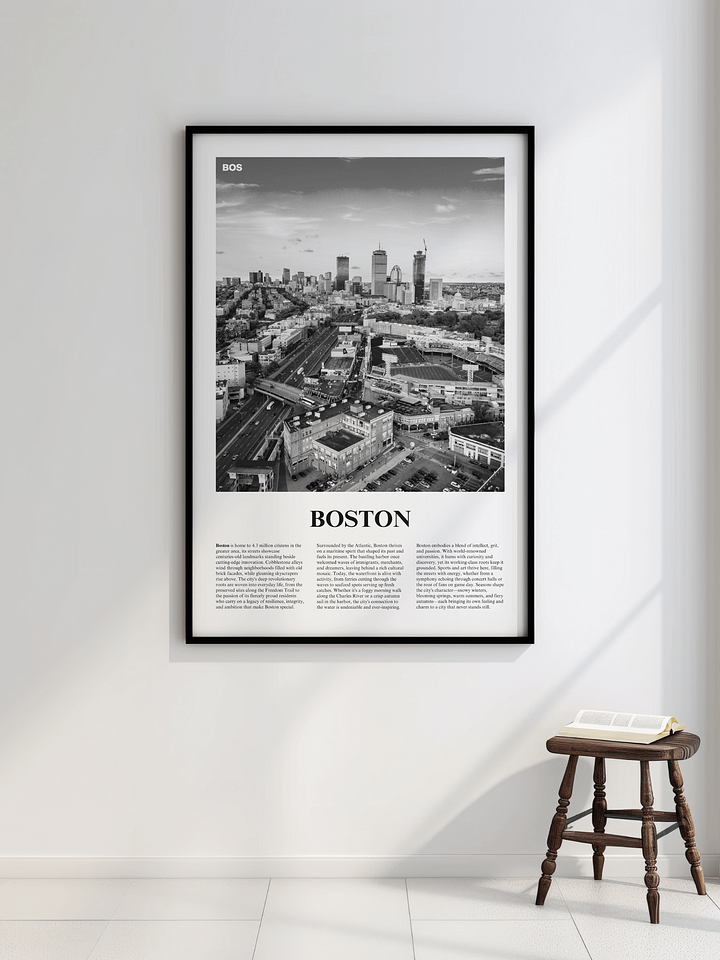 Boston 02 Newspaper Poster product image (2)