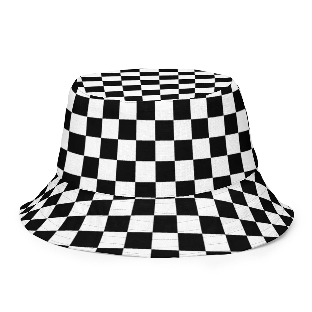 Black And White Checkered Hat product image (10)