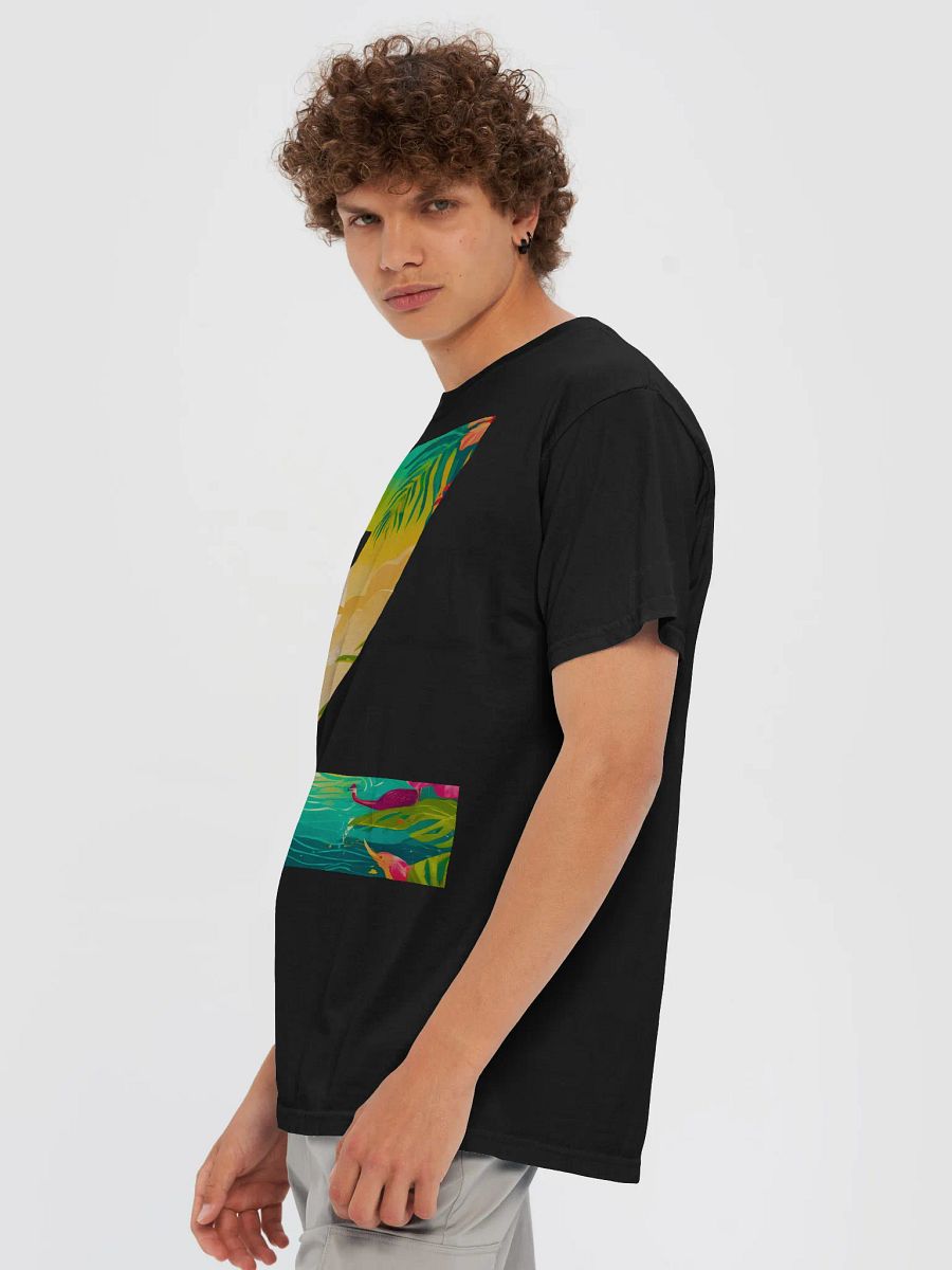 Tropical Sunset Paradise T-Shirt (Letter-Z) product image (8)