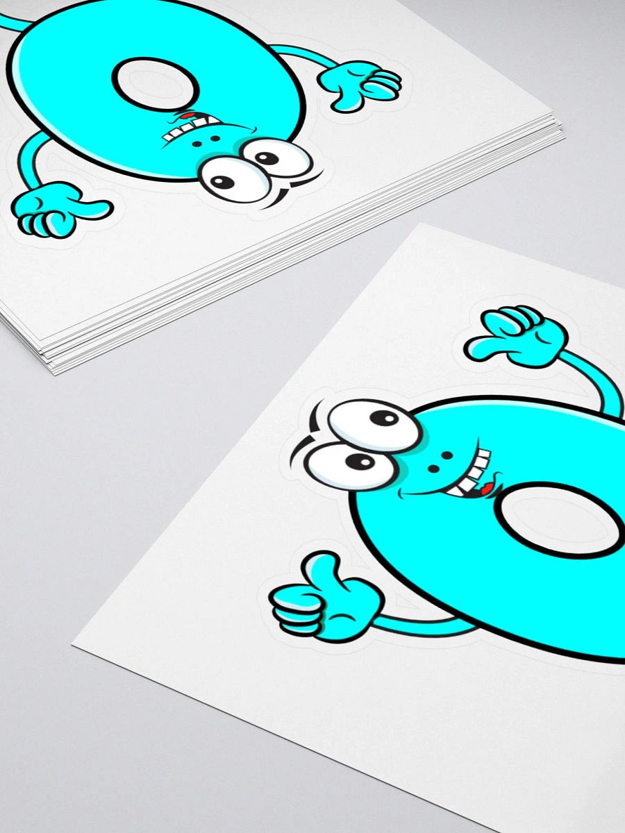 Zero Kiss Cut Stickers product image (4)