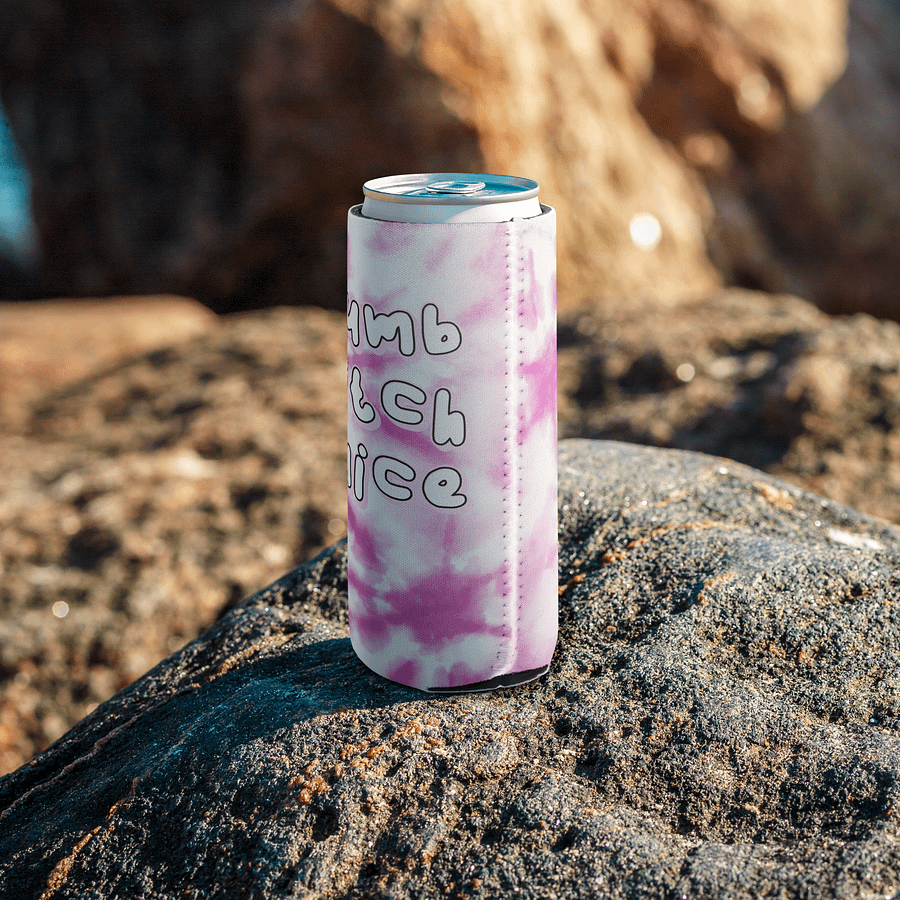 Dumb Bitch Juice Coozie - Pink Tie Dye product image (16)