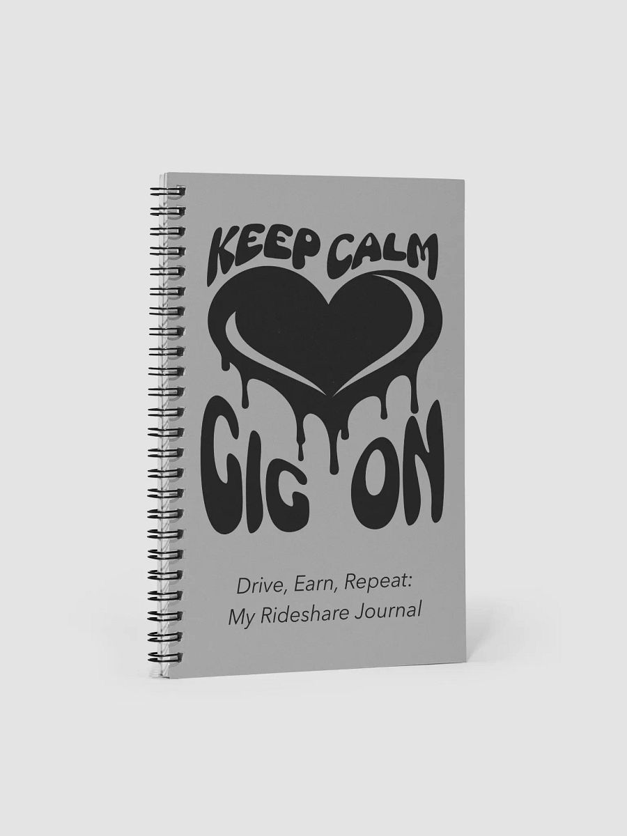 Keep Calm, Gig On Spiral Notebook Journal product image (4)