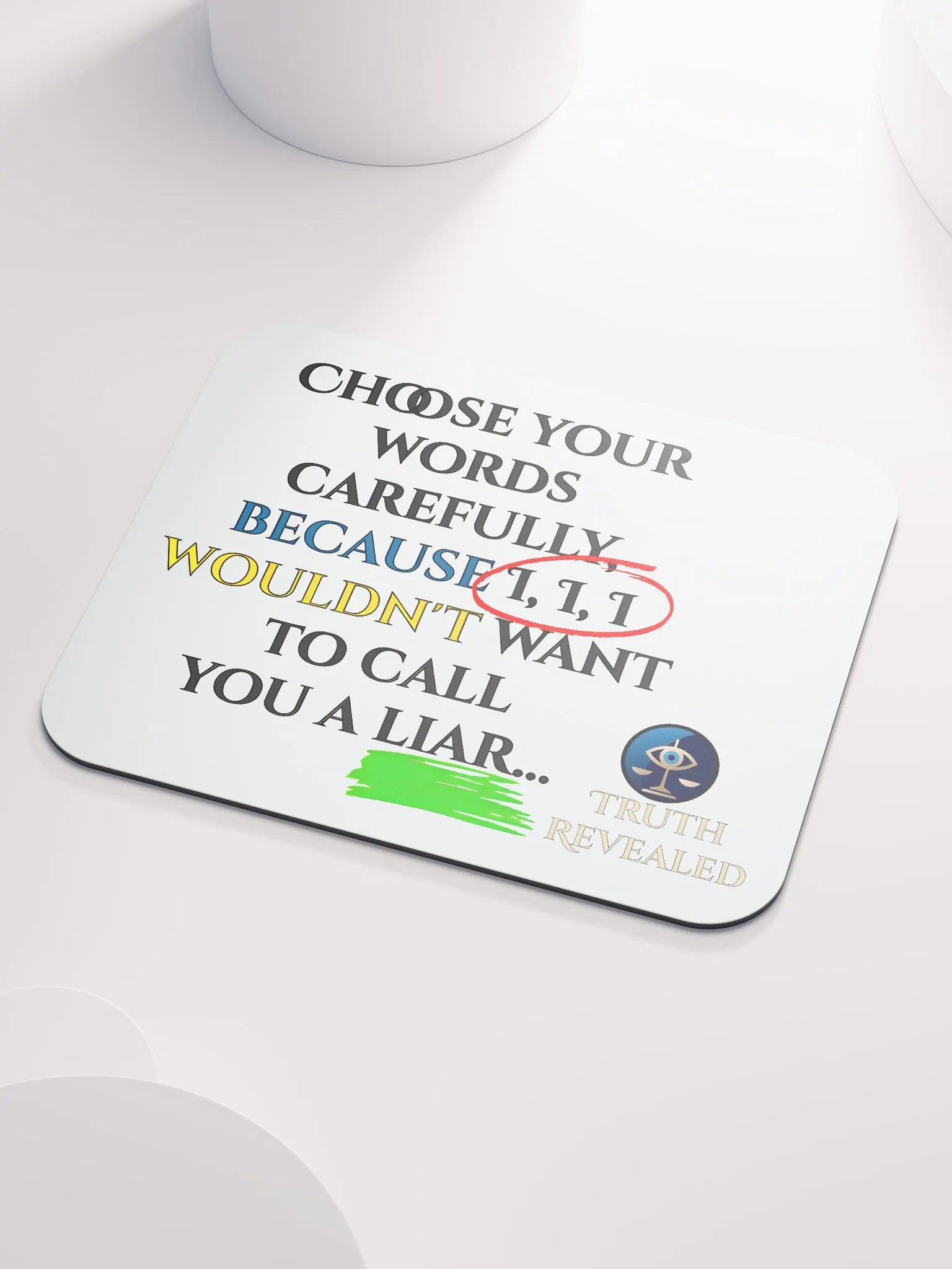 Truth Revealed Mouse Pad product image (3)