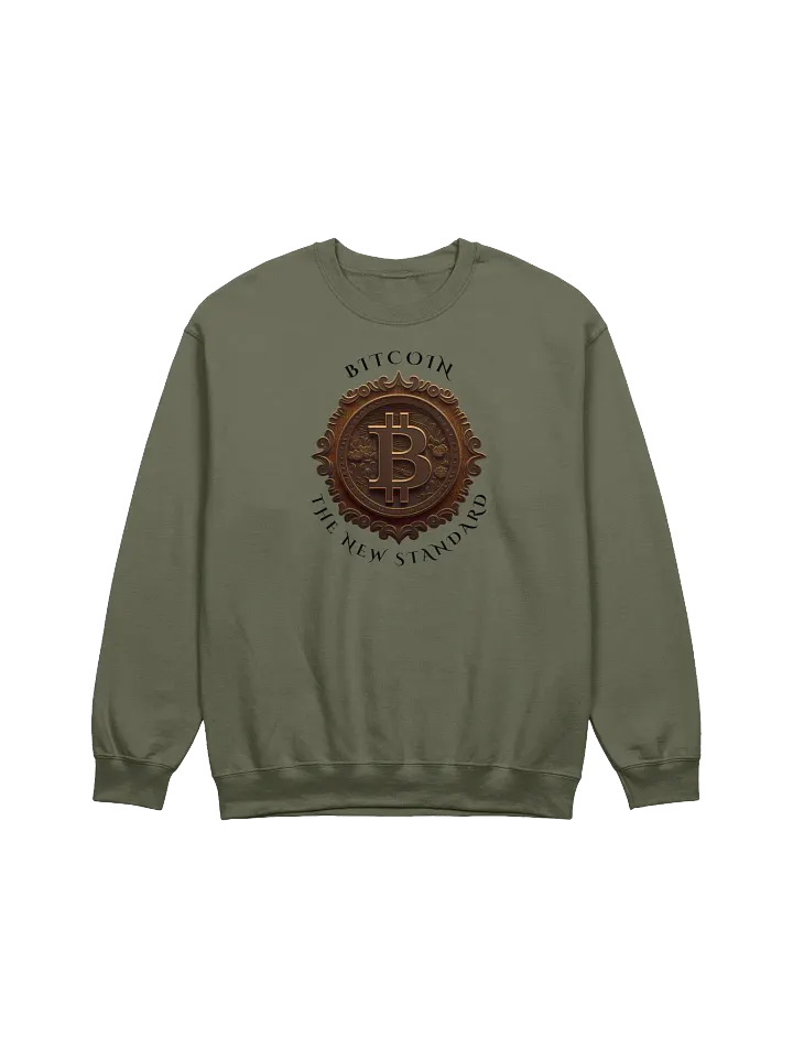 Bitcoin Ornamental Coin Sweatshirt product image (25)