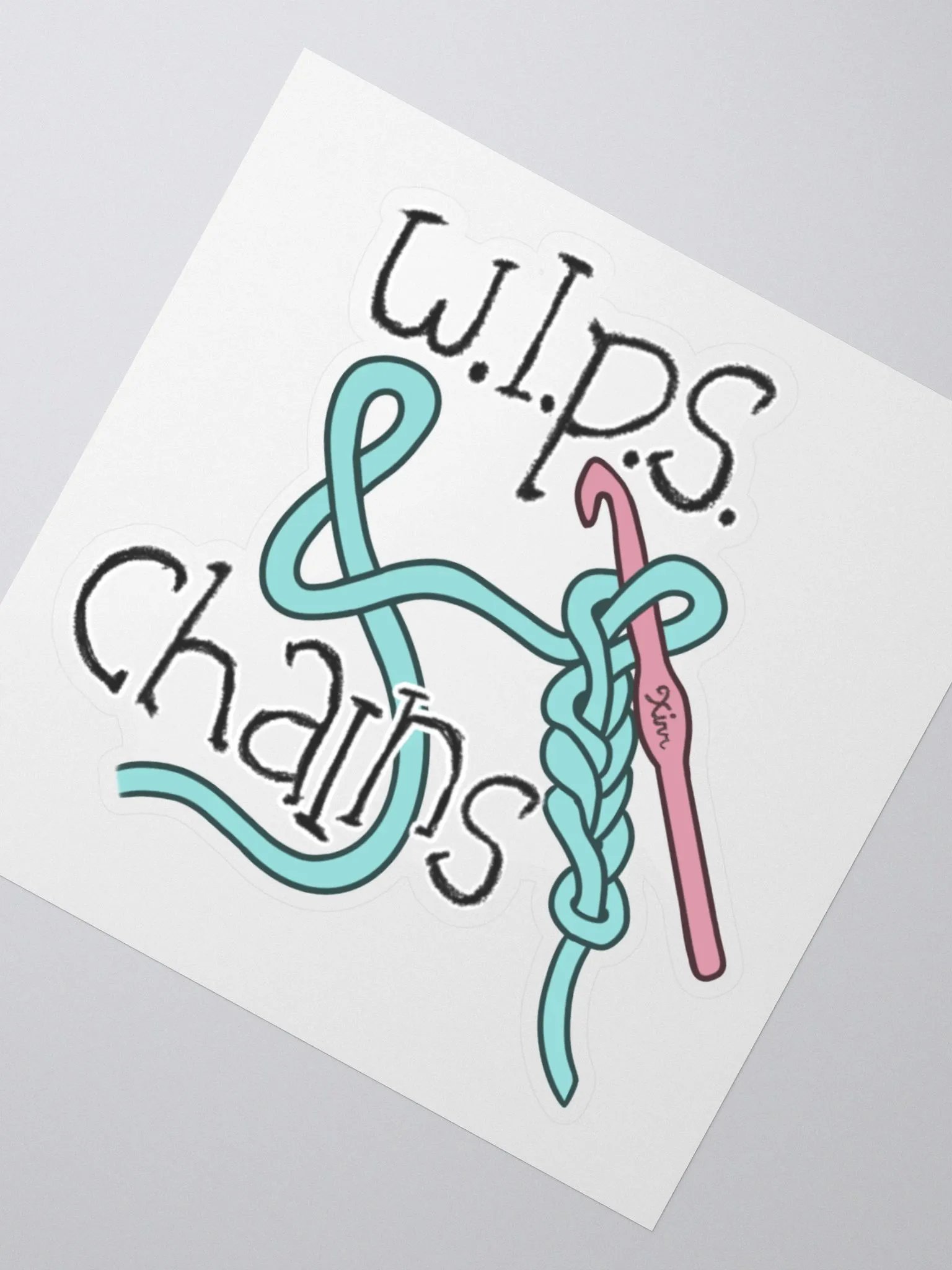 W.I.P.S & Chains Sticker product image (6)